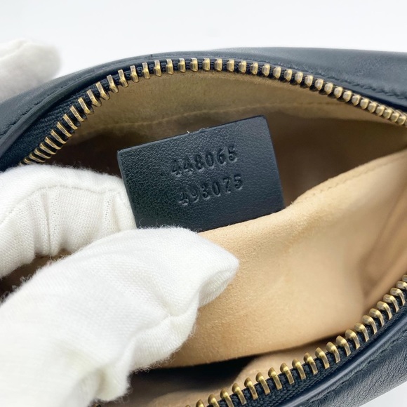 Authentic Gucci Marmont Mini Black - Picture 5 of 8